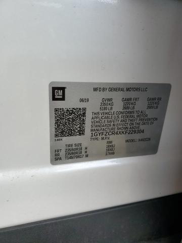 2019 CADILLAC XT4 PREMIU 1GYFZCR4XKF229304