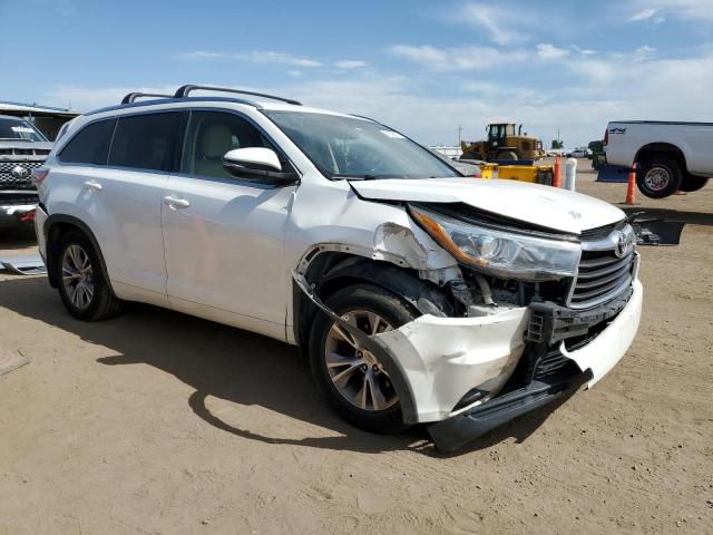 Vin: 5tdjkrfh9fs192945, lot: 61396215, toyota highlander xle 20154