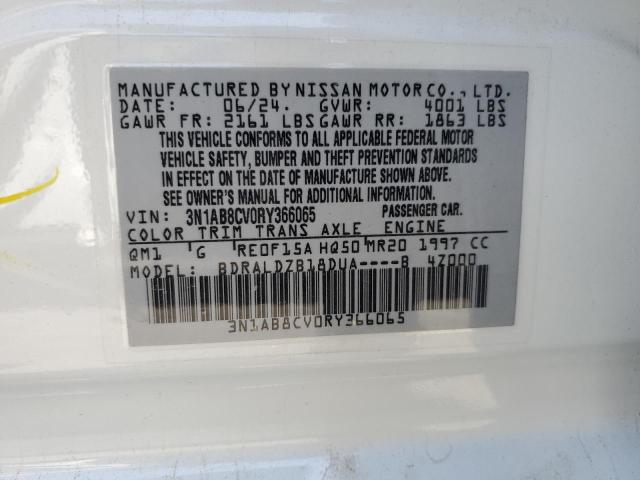 2024 NISSAN SENTRA SV - 3N1AB8CV0RY366065
