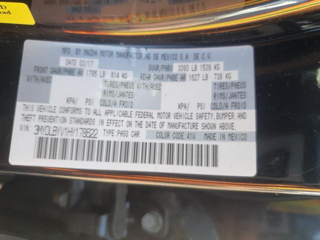 2017 TOYOTA YARIS IA 3MYDLBYV1HY178622