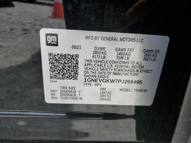 2023 CHEVROLET TRAVERSE L 1GNEVGKW7PJ269495