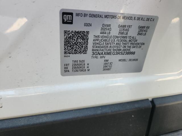 2024 CHEVROLET EQUINOX RS 3GNAXMEG3RS238998