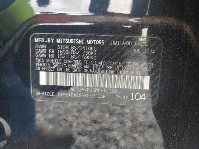 2024 MITSUBISHI MIRAGE G4 ML32FVFJ5RHF12992