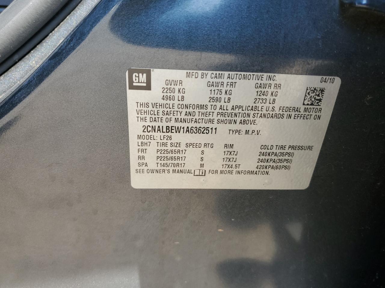 CHEVROLET EQUINOX LS