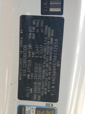 2022 KIA CARNIVAL LX KNDNB4H37N6112658