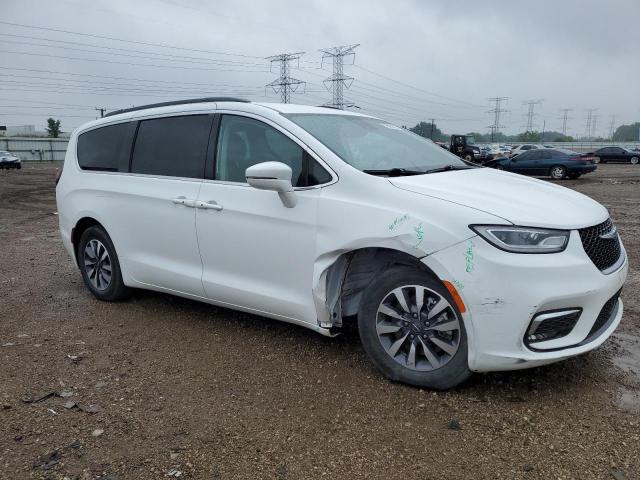 Vin: 2c4rc1r74mr522047, lot: 59590405, chrysler pacifica hybrid touring 20214