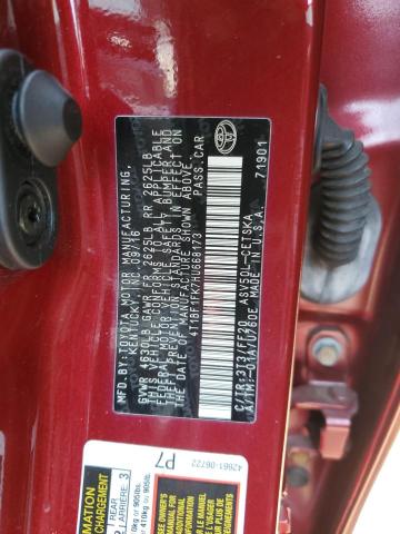2017 TOYOTA CAMRY SE A 4T1BF1FK7HU668173