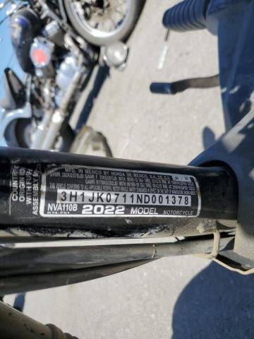2022 HONDA NVA110 B 3H1JK0711ND001378