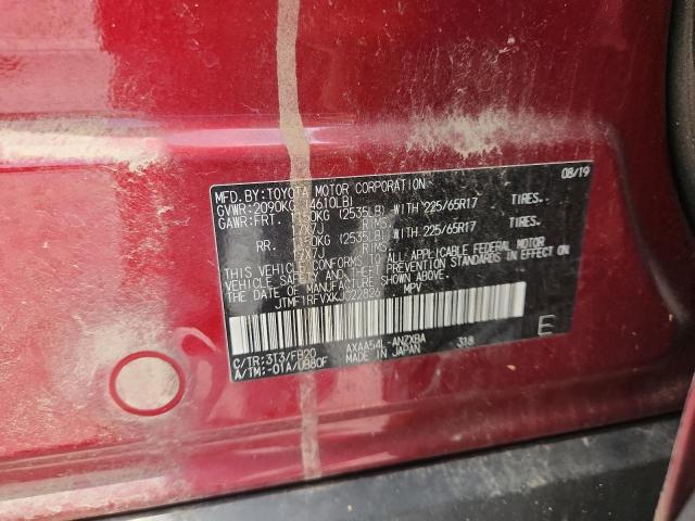2019 TOYOTA RAV4 LE - JTMF1RFVXKJ022826