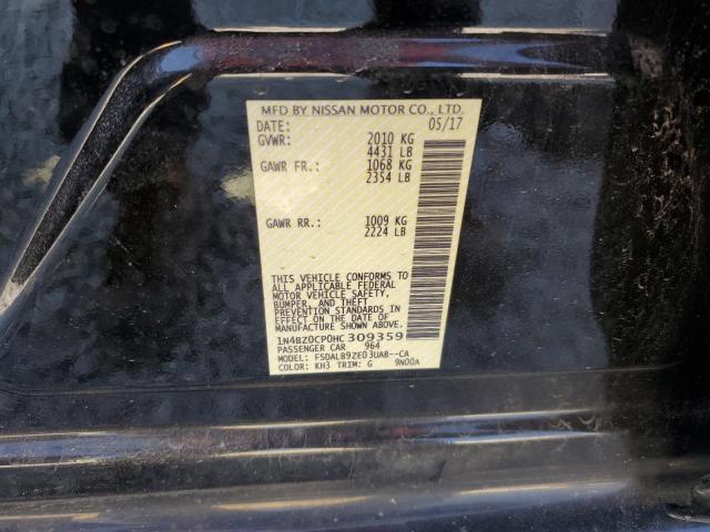 2017 NISSAN LEAF S 1N4BZ0CP0HC309359