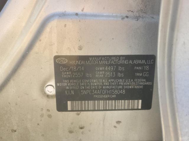 2015 HYUNDAI SONATA SPO - 5NPE34AF0FH158048