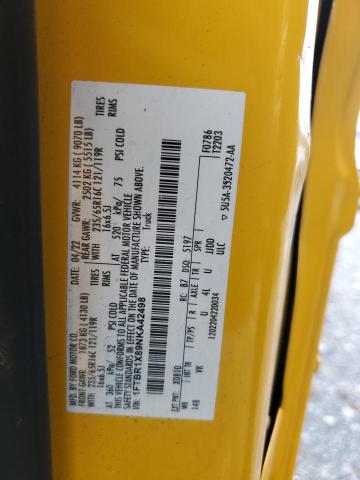 2022 FORD TRANSIT T- 1FTBR1X89NKA42498