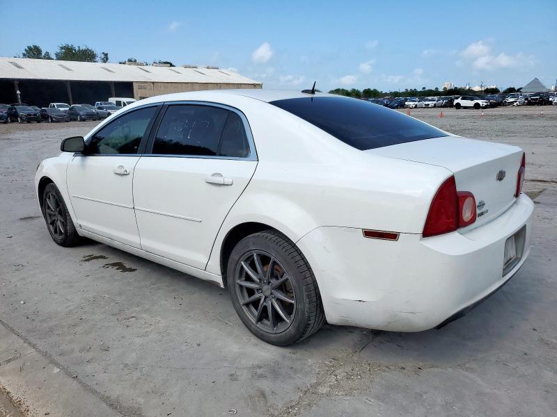 CHEVROLET MALIBU LS 2009 white sedan 4d gas 1G1ZG57BX94258547 photo #3