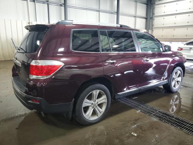 Vin: 5tddk3eh5ds227165, lot: 61362485, toyota highlander limited 20133