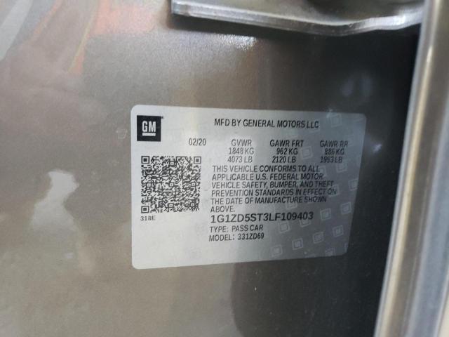 2020 CHEVROLET MALIBU LT - 1G1ZD5ST3LF109403