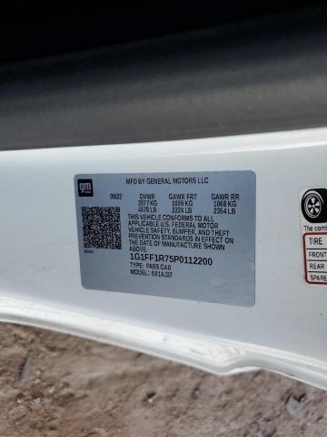 2023 CHEVROLET CAMARO LT1 1G1FF1R75P0112200