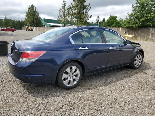 HONDA ACCORD EXL 2009 blue  gas 1HGCP36869A000214 photo #4