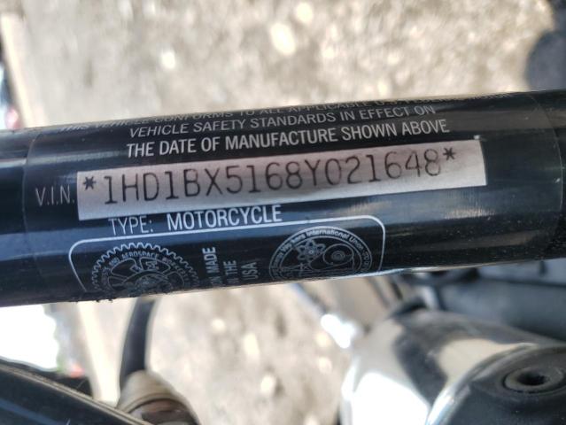 2008 HARLEY-DAVIDSON FLSTF 1HD1BX5168Y021648