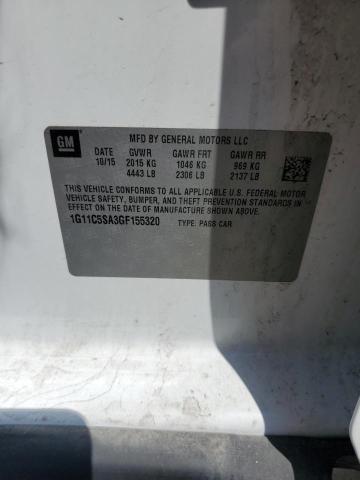 2016 CHEVROLET MALIBU LIM - 1G11C5SA3GF155320