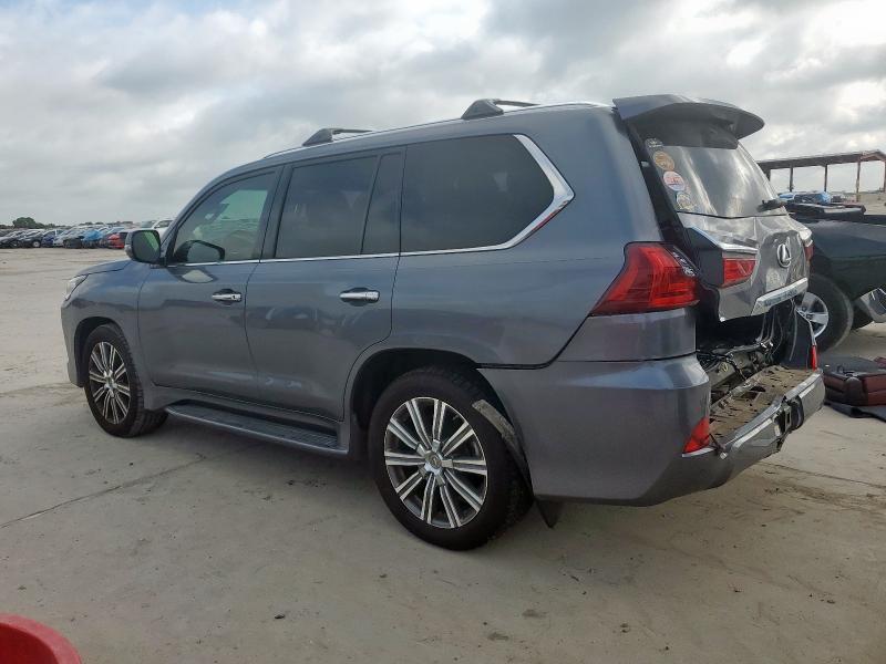 LEXUS LX 570 2017 gray  gas JTJHY7AX6H4237898 photo #3