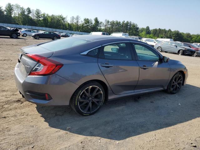 Vin: 19xfc2f87me004313, lot: 59280865, honda civic sport 20213