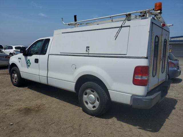 FORD F150 2008 white  gas 1FTRF12268KB87688 photo #3
