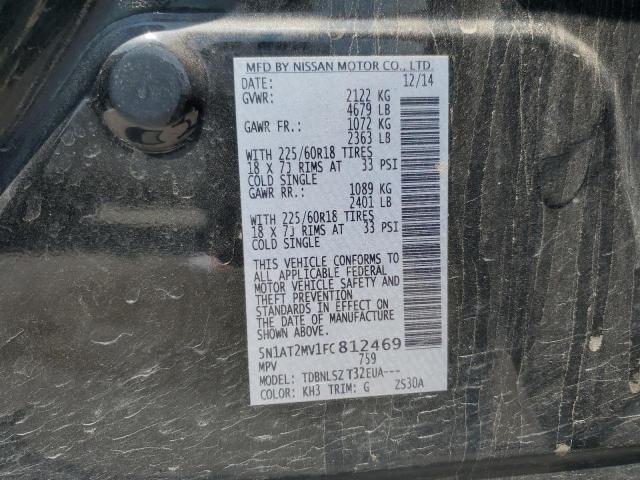 2015 NISSAN ROGUE S - 5N1AT2MV1FC812469