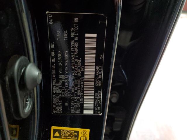 2017 TOYOTA HIGHLANDER 5TDJZRFH1HS414232