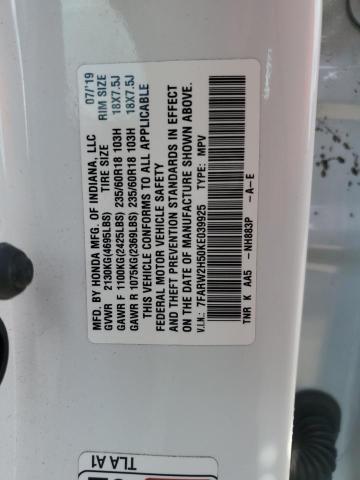 2019 HONDA CR-V EX 7FARW2H50KE039925