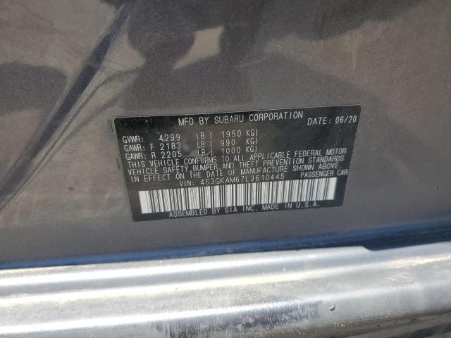 2020 SUBARU IMPREZA SP - 4S3GKAM67L3610445