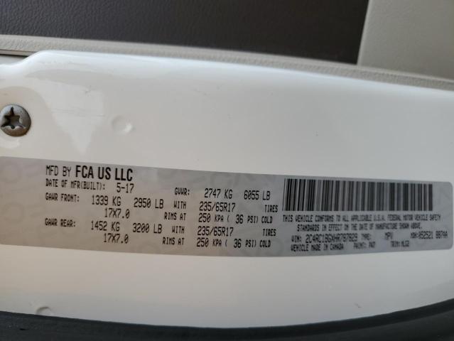 2017 CHRYSLER PACIFICA T - 2C4RC1BGXHR787829