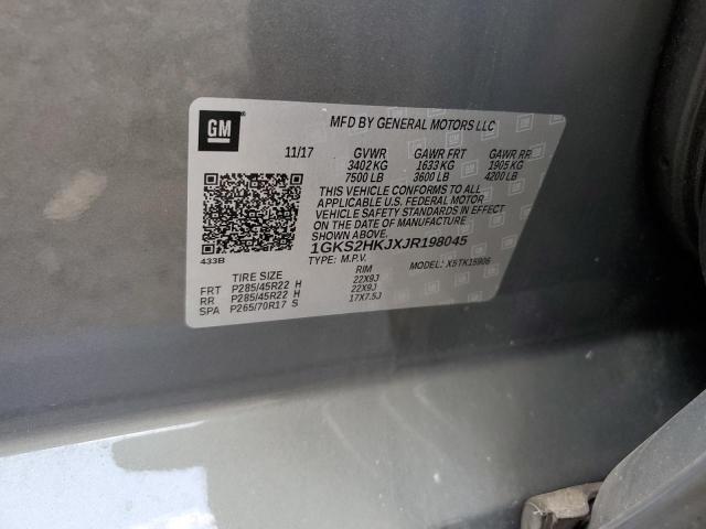 2018 GMC YUKON XL D 1GKS2HKJXJR198045