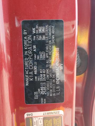 2022 KIA SPORTAGE LX KNDPM3AC4N7028038