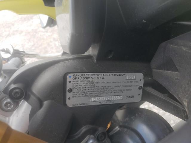 2024 APRILIA RS 660 - ZD4KSUG07RS002365