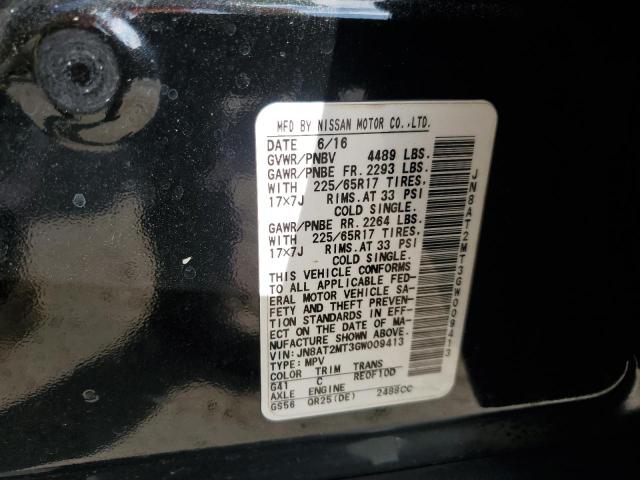 2016 NISSAN ROGUE S - JN8AT2MT3GW009413