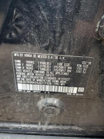 2018 HONDA HR-V LX 3CZRU6H34JG717408