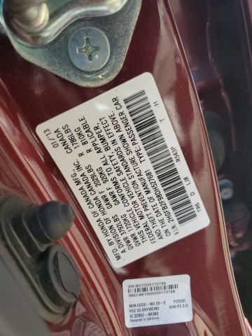 2013 HONDA CIVIC EXL - 2HGFB2F98DH527681