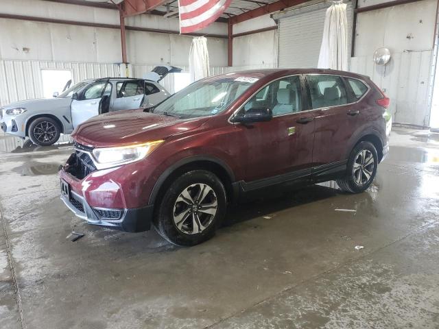 HONDA CR-V LX 2018 burgundy  gas 2HKRW6H37JH215032 photo #1