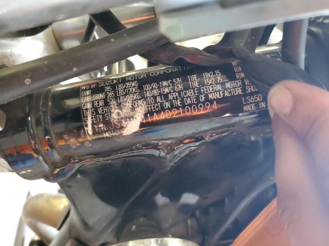2013 SUZUKI LS650 - JS1NP41A4D2100994