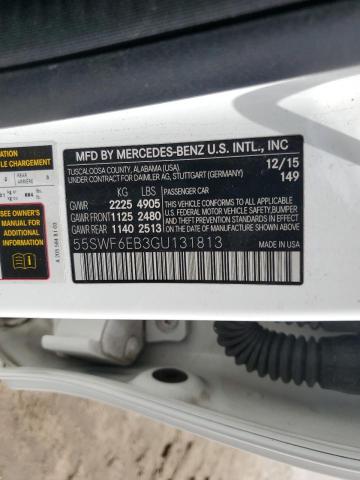 2016 MERCEDES-BENZ C 450 4MAT 55SWF6EB3GU131813