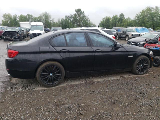 BMW 550 I 2011 black sedan 4d gas WBAFR9C55BC758572 photo #4
