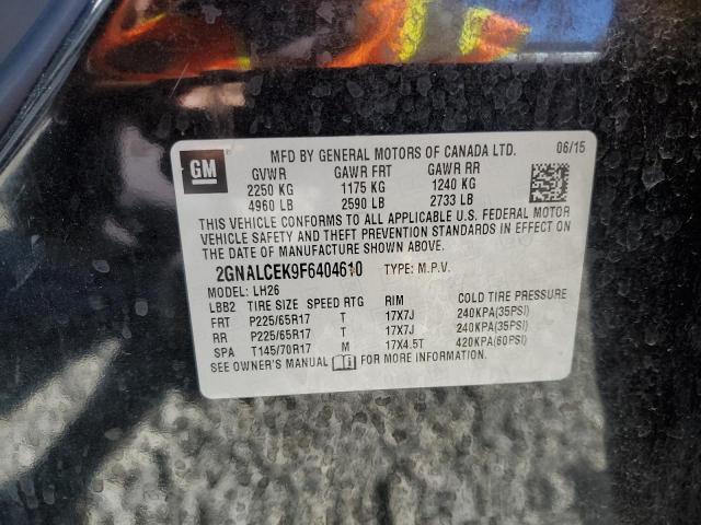 2015 CHEVROLET EQUINOX LT - 2GNALCEK9F6404610
