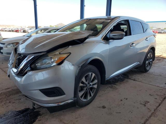 NISSAN MURANO S 2016 silver  gas 5N1AZ2MG2GN168017 photo #1