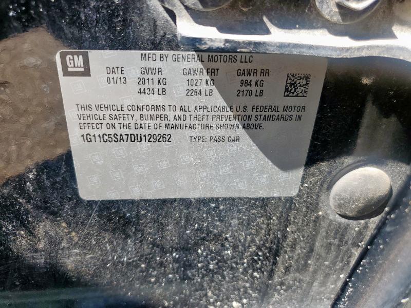 1g11c5sa7du129262 - 2013 Chevrolet malibu 1lt - #60159285