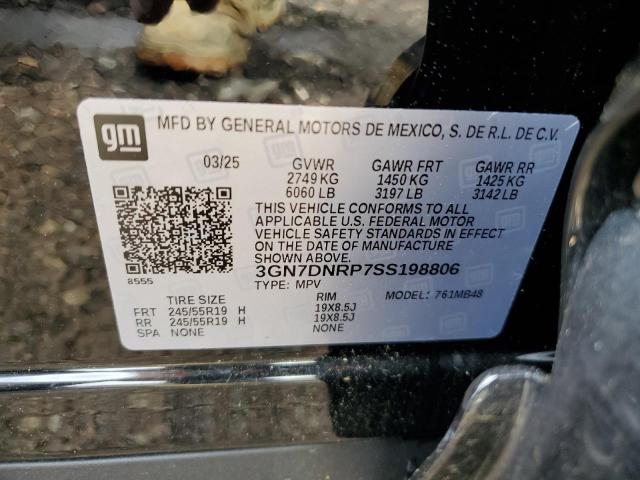 2025 CHEVROLET EQUINOX LT - 3GN7DNRP7SS198806