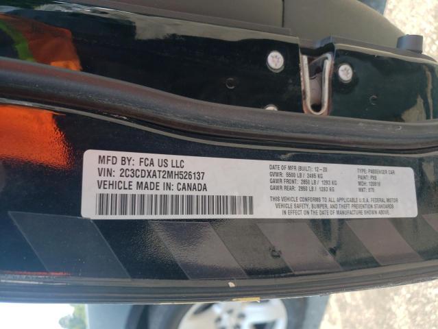 2021 DODGE CHARGER PO 2C3CDXAT2MH526137