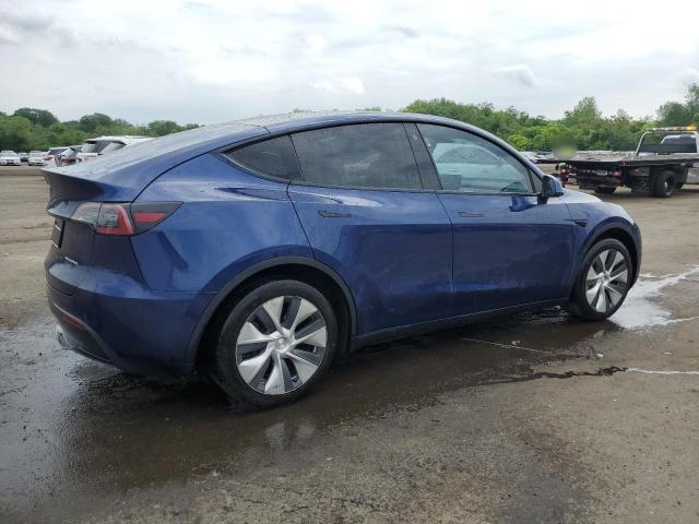 TESLA MODEL Y 2022 blue  electric 7SAYGDEE9NF311268 photo #4