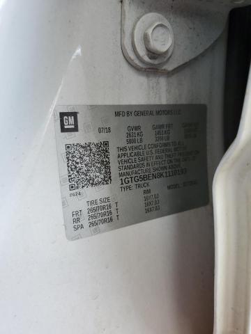 2019 GMC CANYON 1GTG5BEN8K1110193