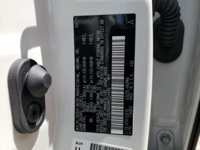 2021 TOYOTA HIGHLANDER - 5TDGZRAHXMS524899