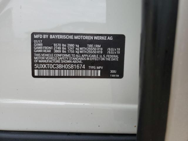2017 BMW X5 XDR40E 5UXKT0C38H0S81674